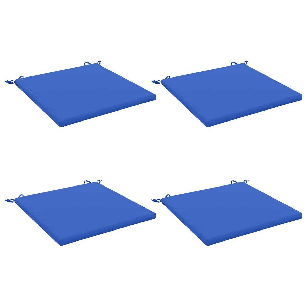 4-Piece Zitkussens SOEST 4 st 100% Polyester Koninklijk Blauw