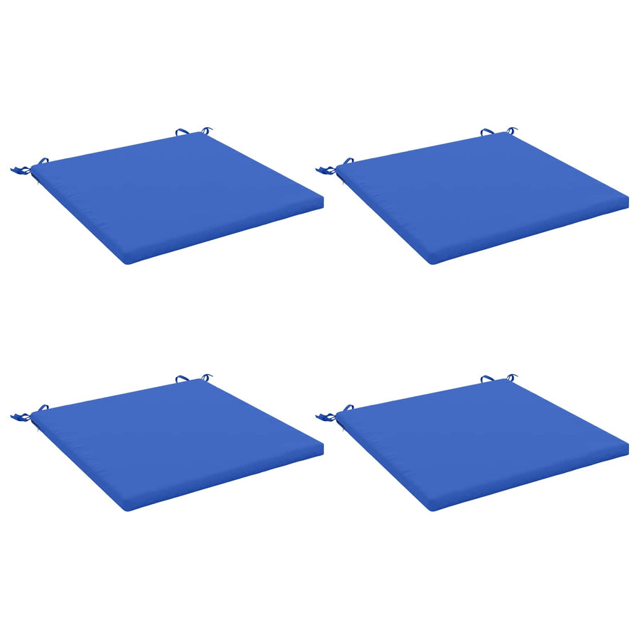 4-Piece Zitkussens SOEST 4 st 100% Polyester Koninklijk Blauw