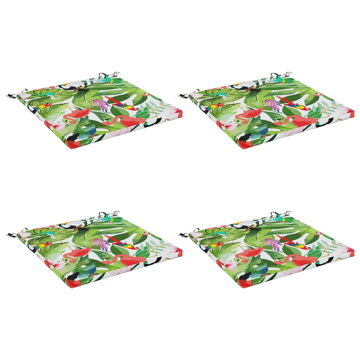 4-Piece Zitkussens SOEST 4 st 100% Polyester Meerkleurig