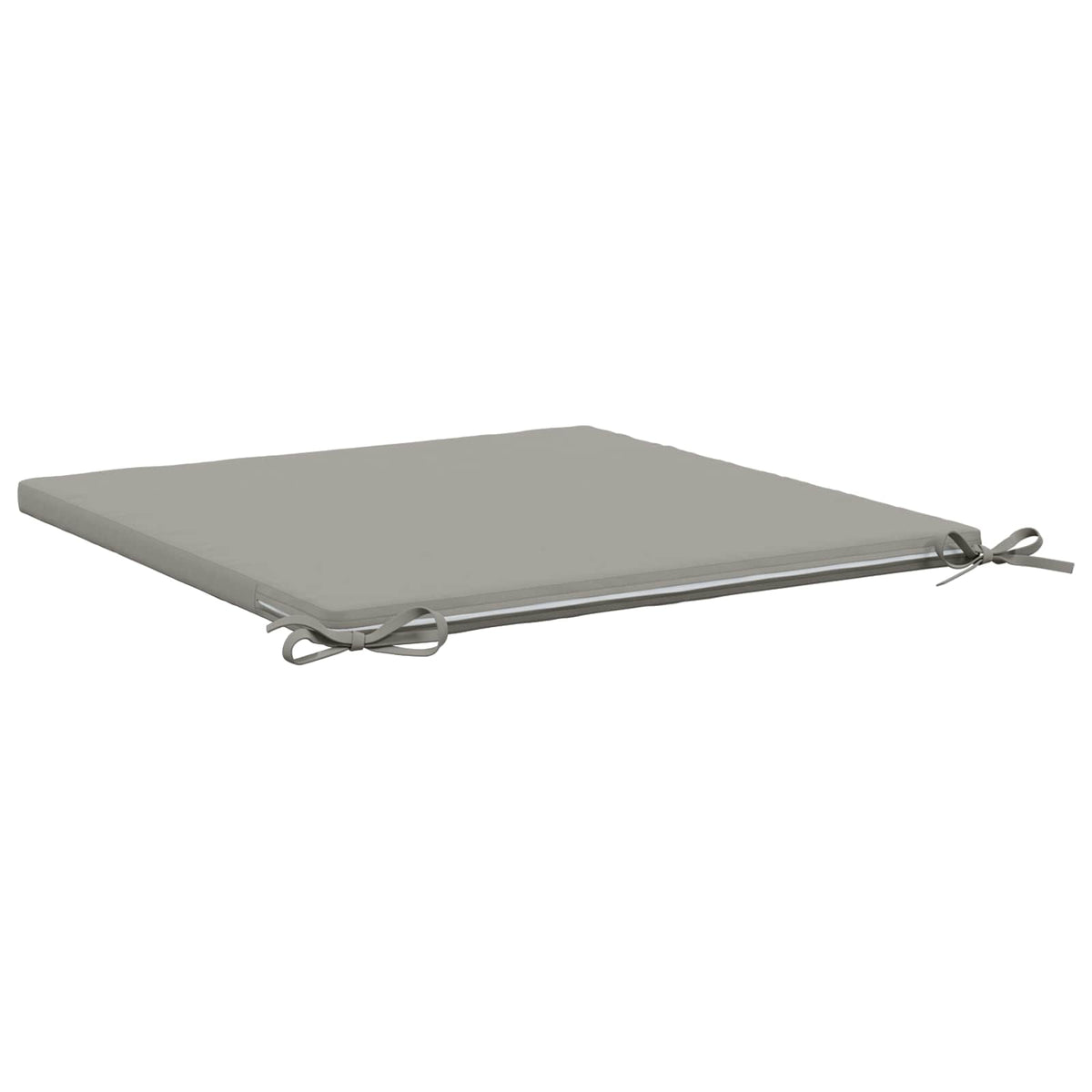 1-Piece Zitkussen SOEST 100% Polyester Grijs 80 x 80 x 3 cm