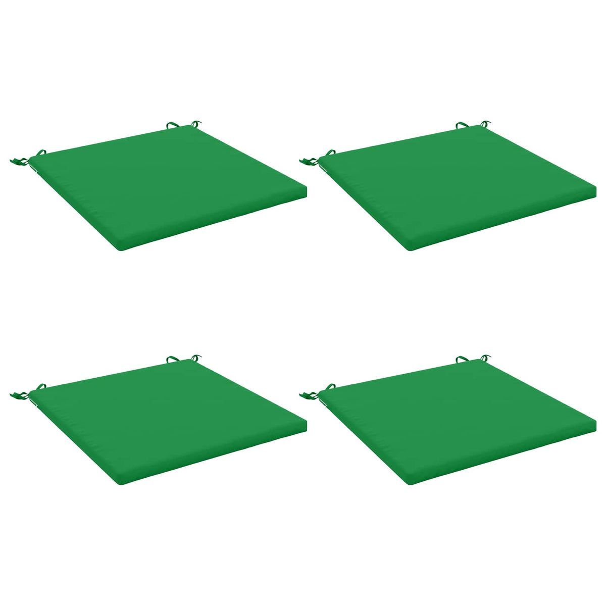 4-Piece Zitkussens SOEST 4 st 100% Polyester Groen