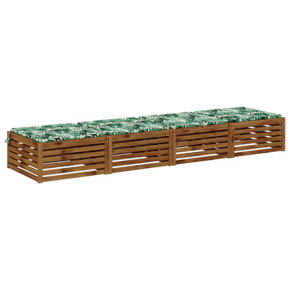4-Piece Zitkussens SOEST 4 st 100% Polyester Bladpatroon