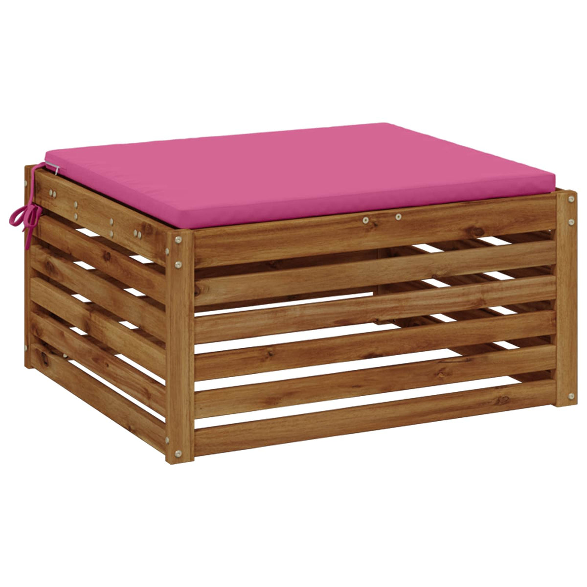 1-Piece Zitkussen SOEST 100% Polyester Roze 80 x 80 x 3 cm