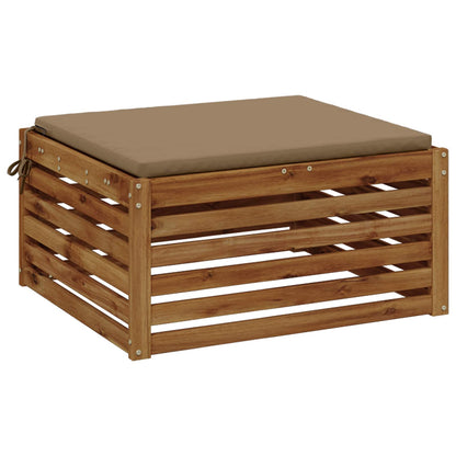 1-Piece Zitkussen SOEST 100% Polyester Taupe 80 x 80 x 3 cm