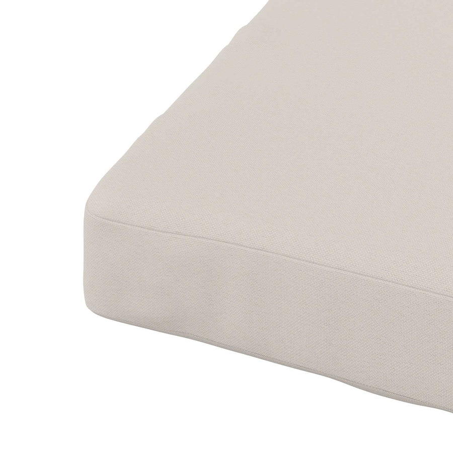 1-Piece Zitkussen SOEST 100% Polyester Wit 80 x 80 x 5 cm