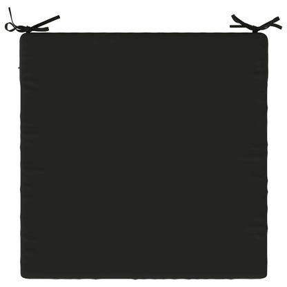 1-Piece Zitkussen SOEST 100% Polyester Zwart 80 x 80 x 5 cm