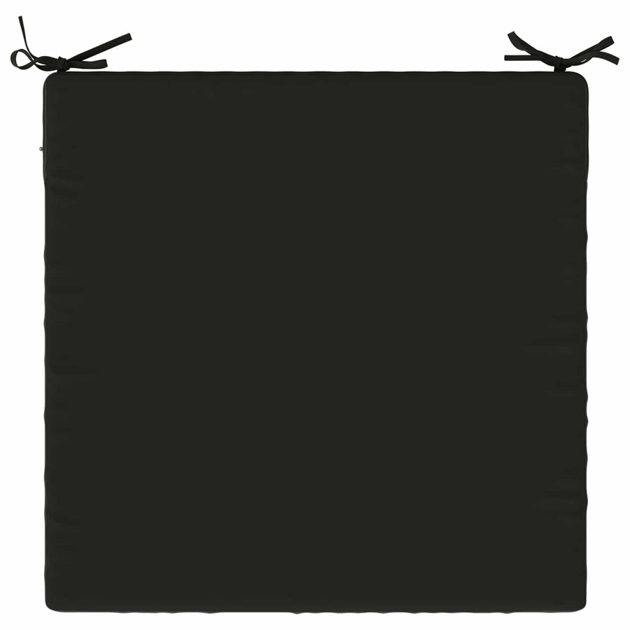 1-Piece Zitkussen SOEST 100% Polyester Zwart 80 x 80 x 5 cm
