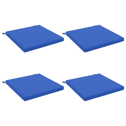 4-Piece Zitkussens SOEST 4 st 100% Polyester Koninklijk Blauw