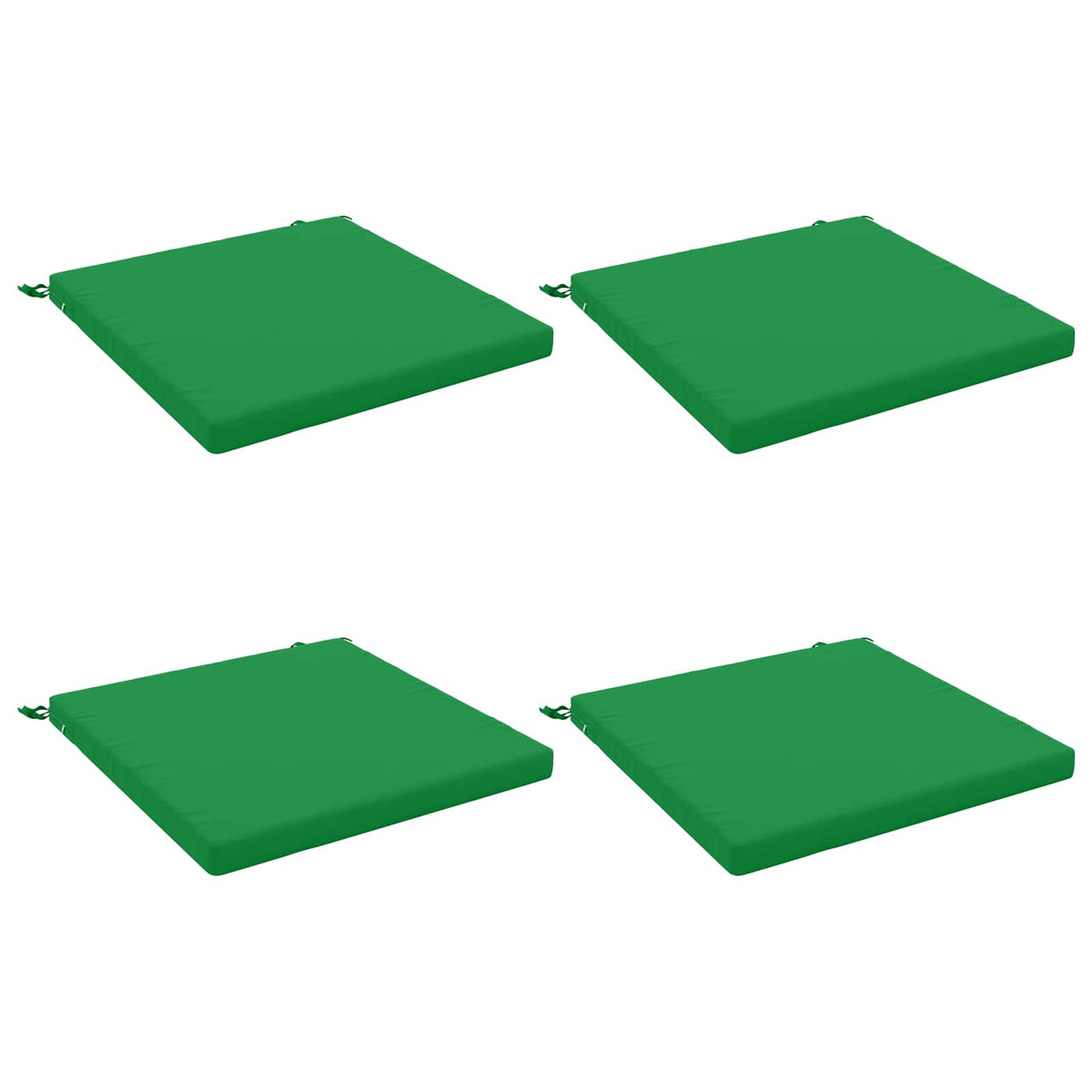 4-Piece Zitkussens SOEST 4 st 100% Polyester Groen