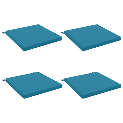 4-Piece Zitkussens SOEST 4 st 100% Polyester Lichtblauw