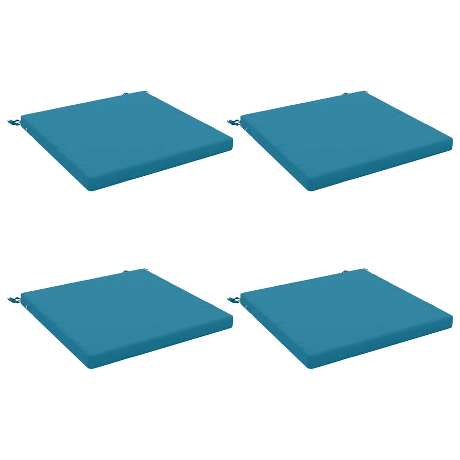 4-Piece Zitkussens SOEST 4 st 100% Polyester Lichtblauw
