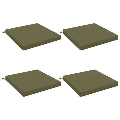 4-Piece Zitkussens SOEST 4 st 100% Polyester Olijfgroen