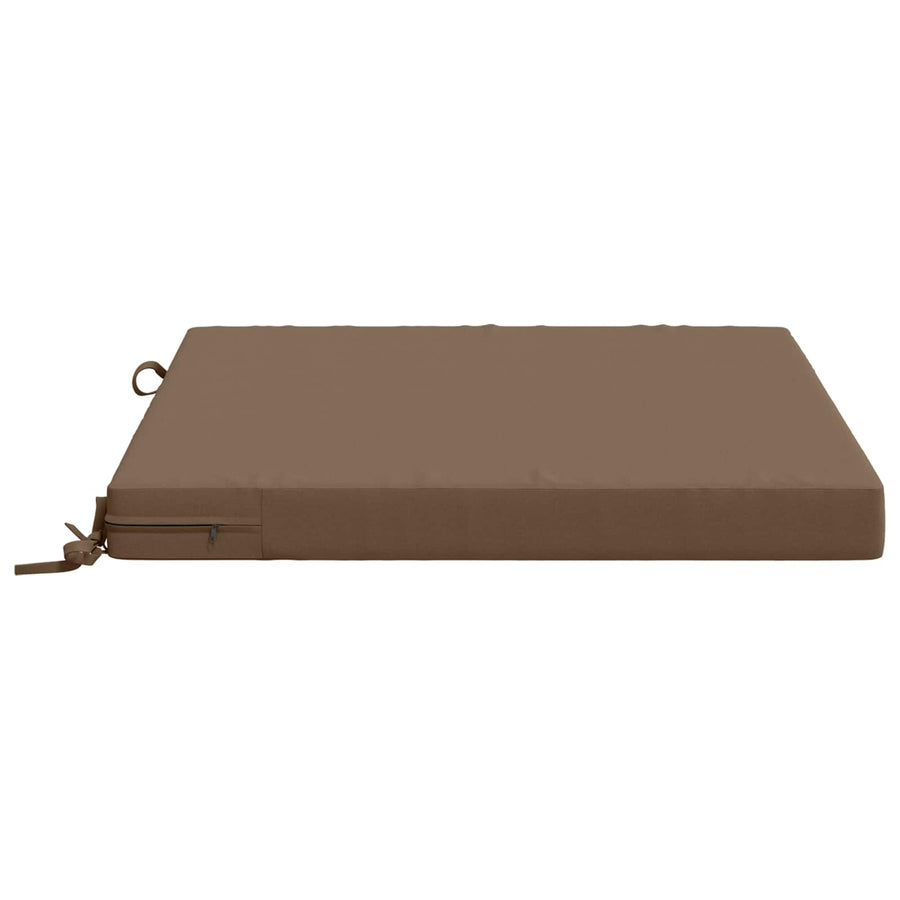 1-Piece Zitkussen SOEST 100% Polyester Taupe 80 x 80 x 7 cm