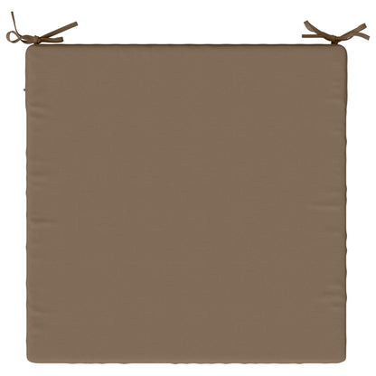 1-Piece Zitkussen SOEST 100% Polyester Taupe 80 x 80 x 7 cm