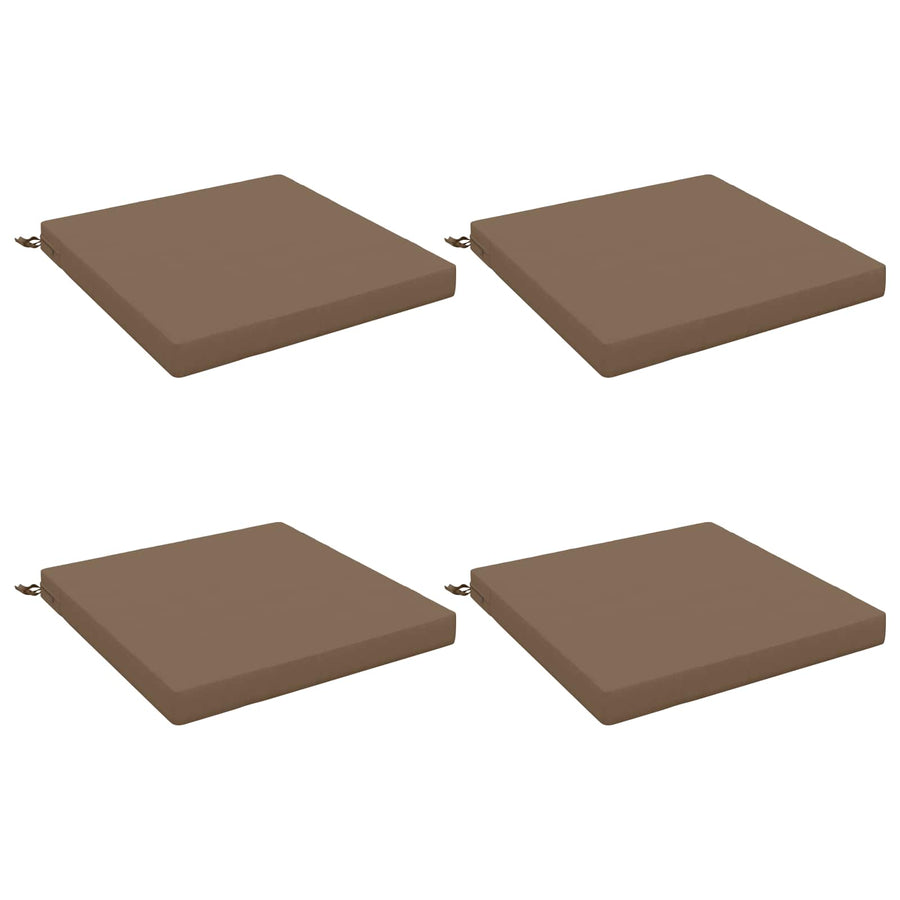 4-Piece Zitkussens SOEST 4 st 100% Polyester Taupe
