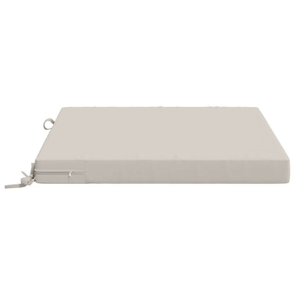 1-Piece Zitkussen SOEST 100% Polyester Wit 80 x 80 x 7 cm