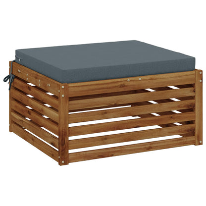 1-Piece Zitkussen SOEST 100% Polyester Blauw 80 x 80 x 7 cm