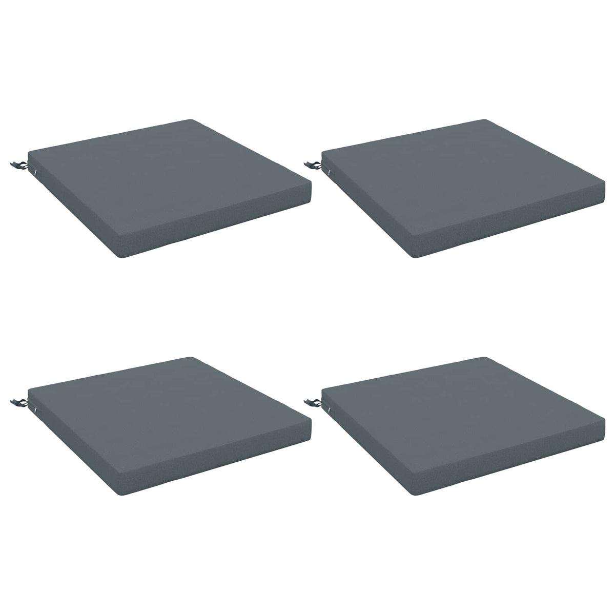 4-Piece Zitkussens SOEST 4 st 100% Polyester Blauw