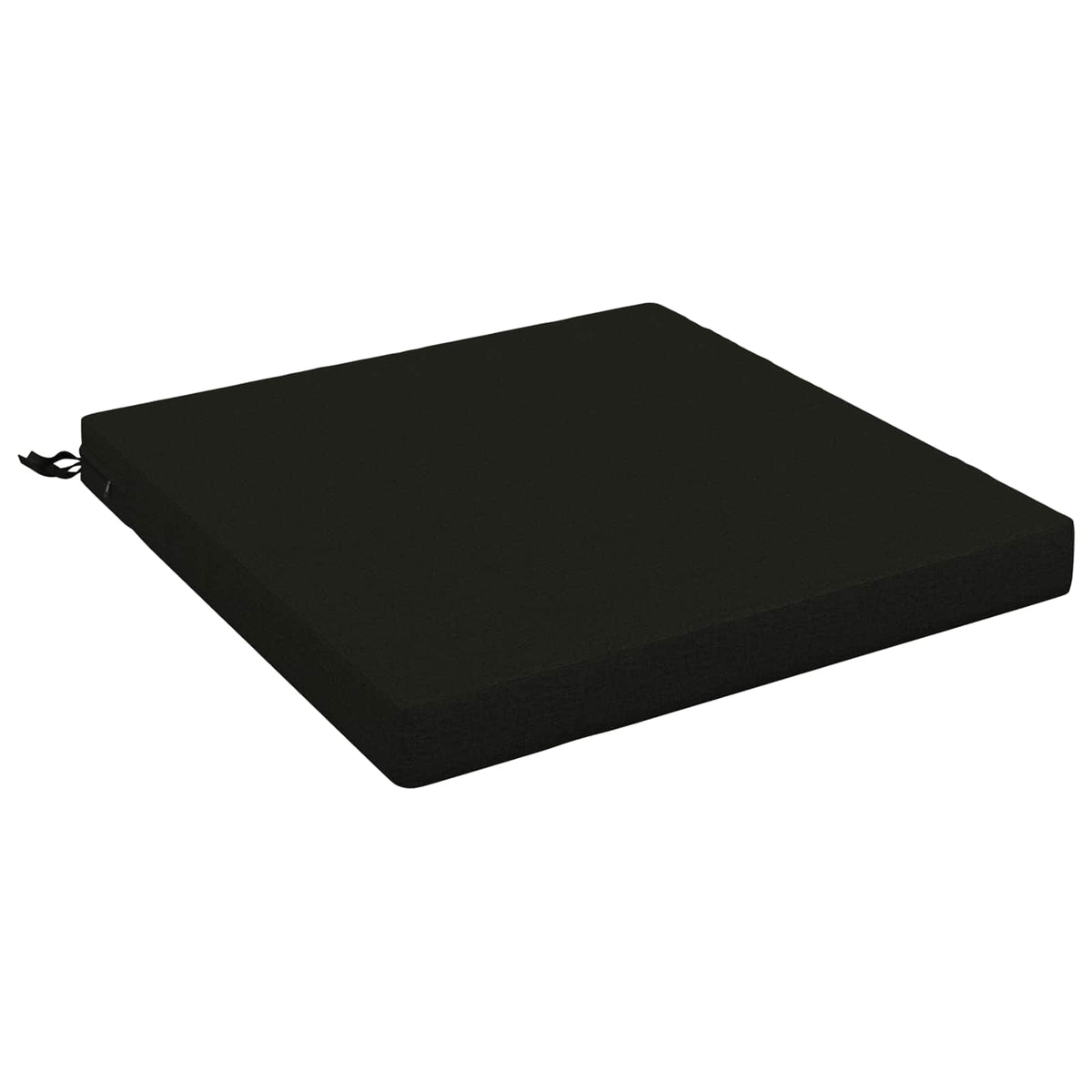 1-Piece Zitkussen SOEST 100% Polyester Zwart 80 x 80 x 7 cm