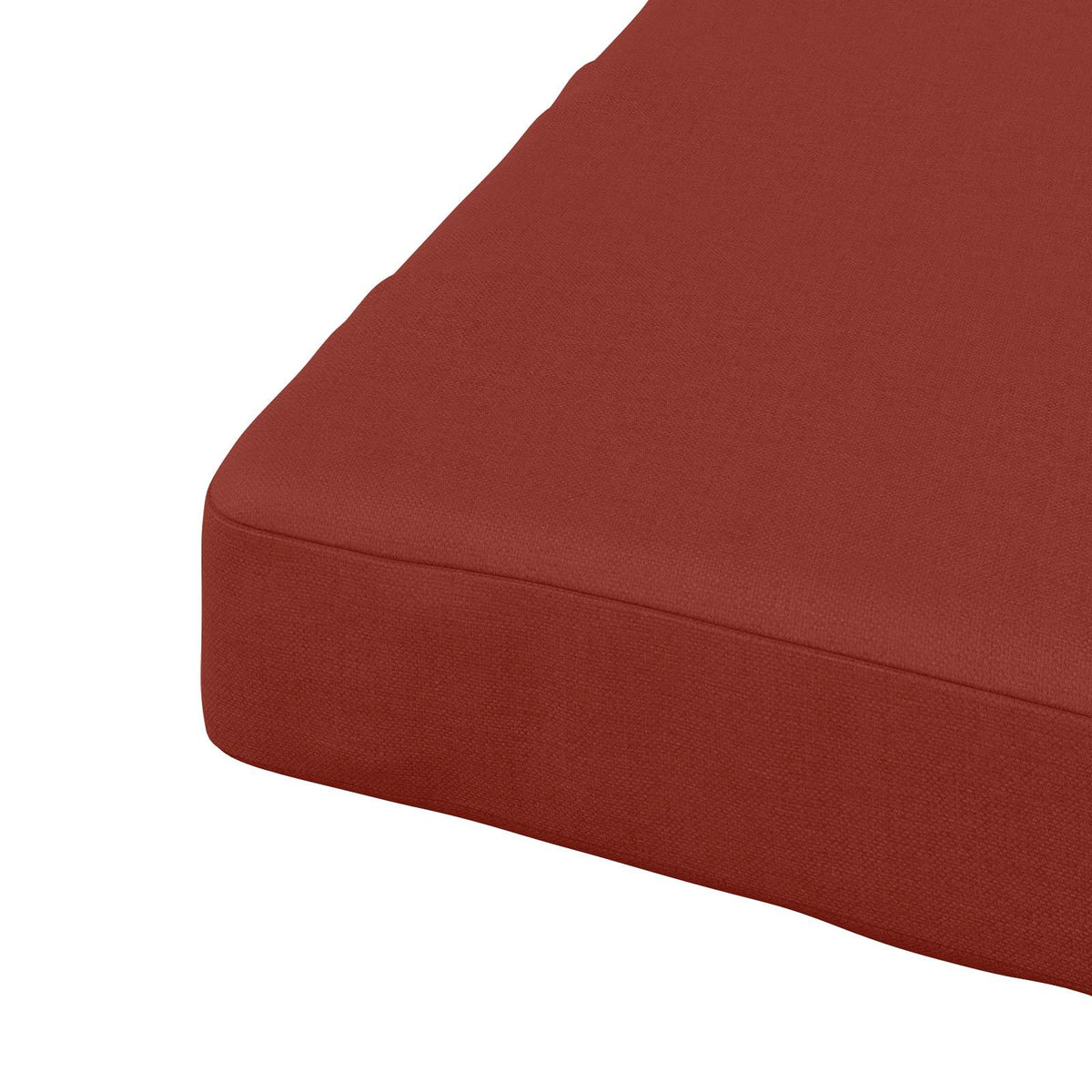 1-Piece Zitkussen SOEST 100% Polyester Rood 80 x 80 x 7 cm
