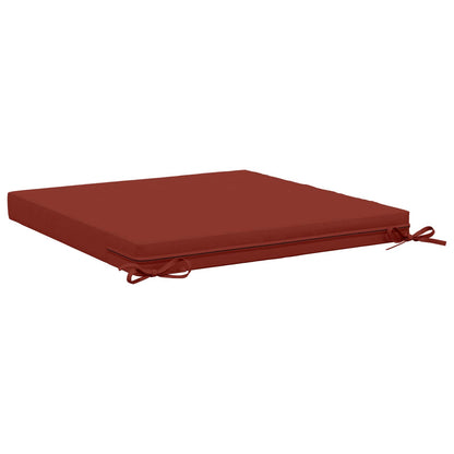 1-Piece Zitkussen SOEST 100% Polyester Rood 80 x 80 x 7 cm