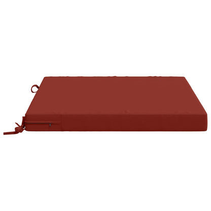 1-Piece Zitkussen SOEST 100% Polyester Rood 80 x 80 x 7 cm
