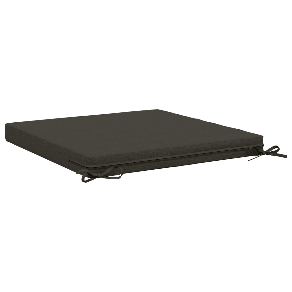 1-Piece Zitkussen SOEST 100% Polyester Antraciet 80 x 80 x 7 cm