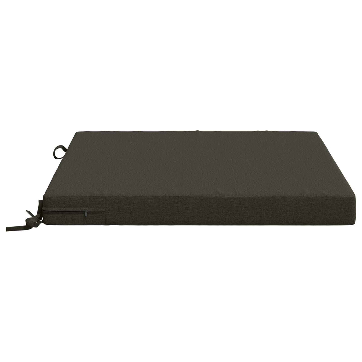 1-Piece Zitkussen SOEST 100% Polyester Antraciet 80 x 80 x 7 cm