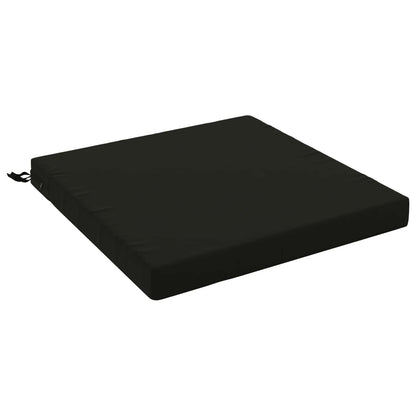1-Piece Zitkussen SOEST 100% Polyester Zwart 80 x 80 x 7 cm