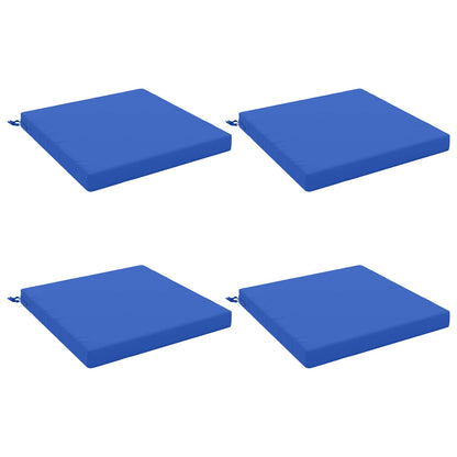 4-Piece Zitkussens SOEST 4 st 100% Polyester Koninklijk Blauw