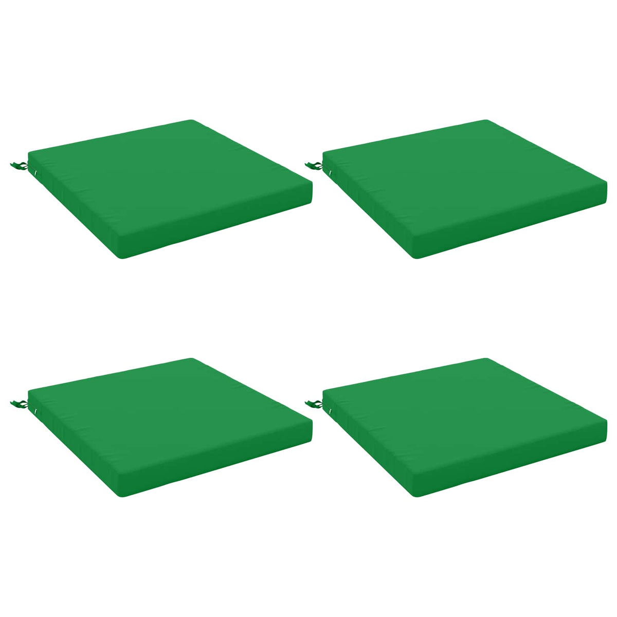 4-Piece Zitkussens SOEST 4 st 100% Polyester Groen