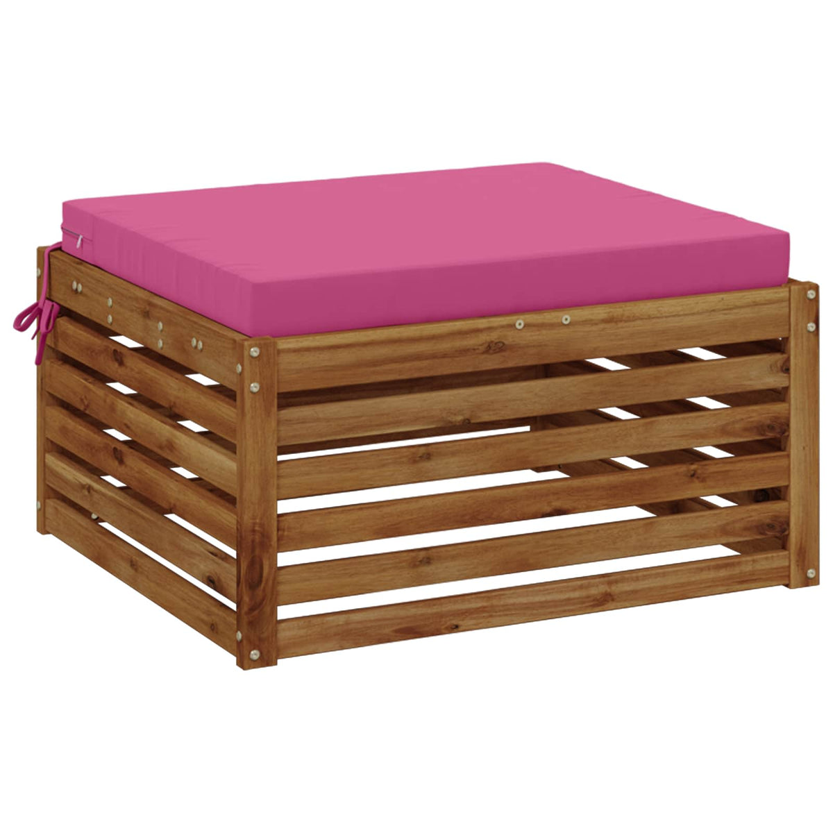 1-Piece Zitkussen SOEST 100% Polyester Roze 80 x 80 x 7 cm