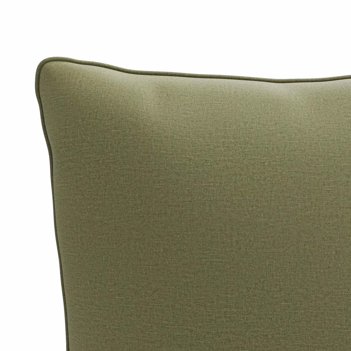 1-Delig Rugkussen PUTTEN 100% Polyester Olijfgroen