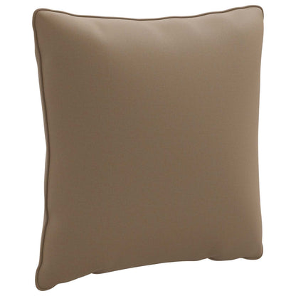 1-Delig Rugkussen PUTTEN 100% Polyester Taupe 40 x 40 x 15 cm