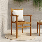 Rugkussen 40x40x15 cm wit polyester