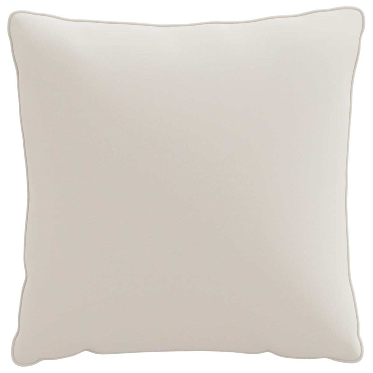 1-Delig Rugkussen PUTTEN 100% Polyester Wit 40 x 40 x 15 cm