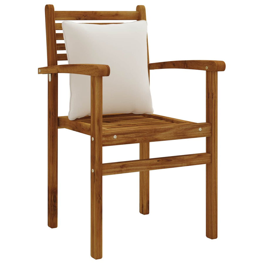 1-Delig Rugkussen PUTTEN 100% Polyester Wit 40 x 40 x 15 cm