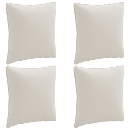 4-Delige Rugkussens PUTTEN 4 pcs 100% Polyester Wit