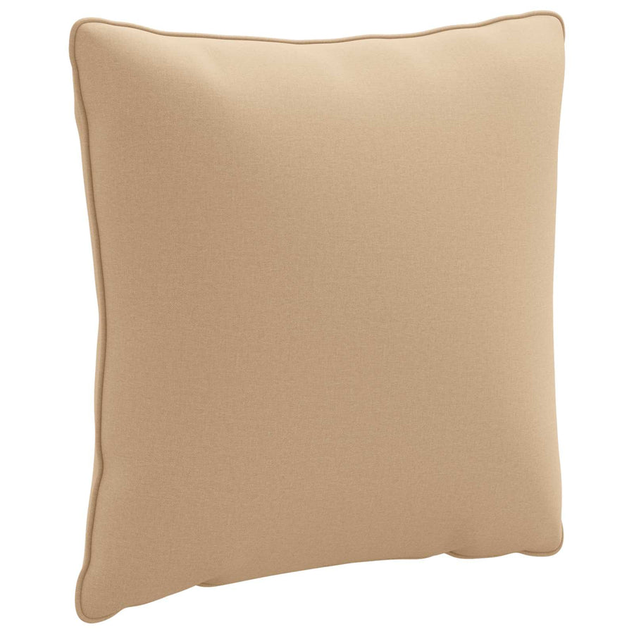 1-Delig Rugkussen PUTTEN 100% Polyester Zand 40 x 40 x 15 cm