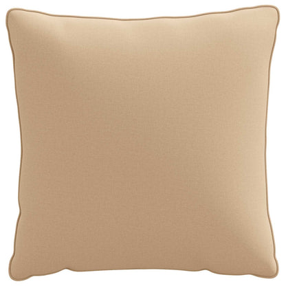 1-Delig Rugkussen PUTTEN 100% Polyester Zand 40 x 40 x 15 cm
