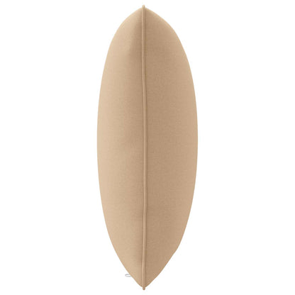 1-Delig Rugkussen PUTTEN 100% Polyester Zand 40 x 40 x 15 cm