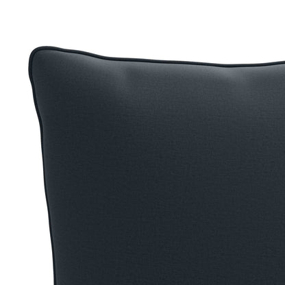 1-Delig Rugkussen PUTTEN 100% Polyester Donkerblauw
