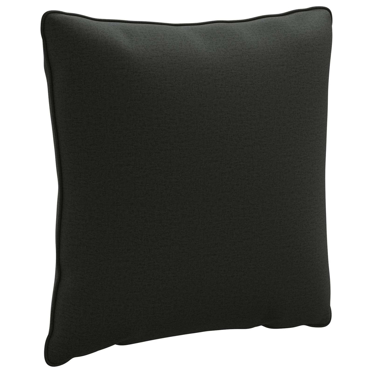 1-Delig Rugkussen PUTTEN 100% Polyester Zwart 40 x 40 x 15 cm