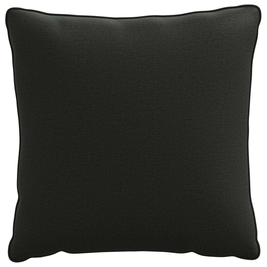 1-Delig Rugkussen PUTTEN 100% Polyester Zwart 40 x 40 x 15 cm