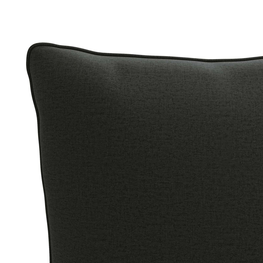 4-Delige Rugkussens PUTTEN 4 pcs 100% Polyester Zwart