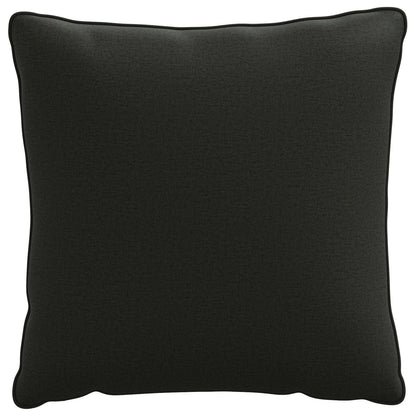 4-Delige Rugkussens PUTTEN 4 pcs 100% Polyester Zwart