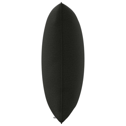 4-Delige Rugkussens PUTTEN 4 pcs 100% Polyester Zwart