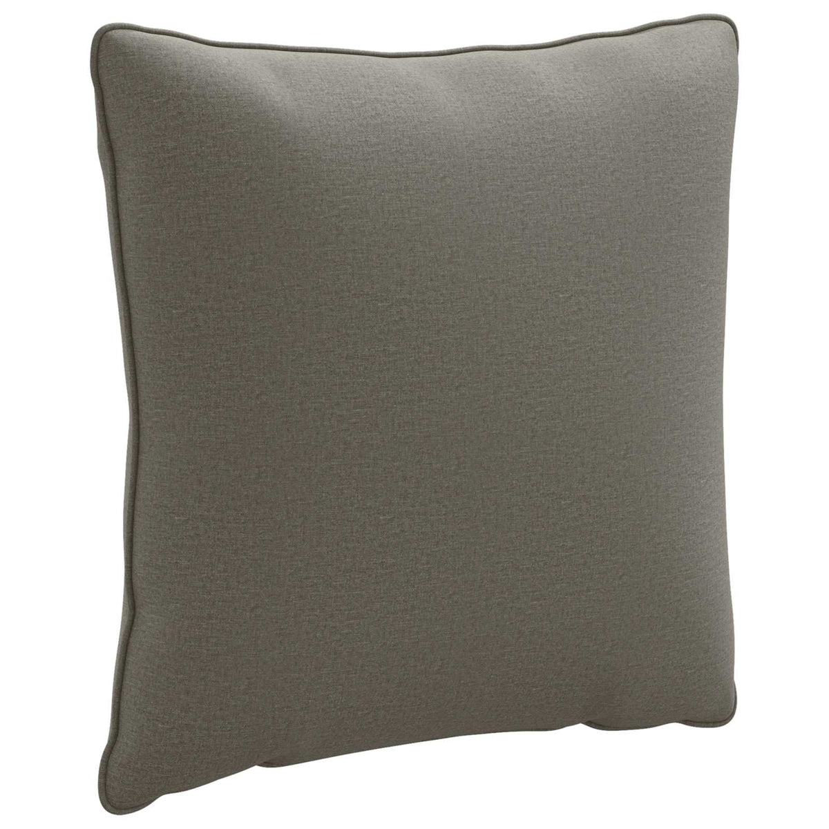 1-Delig Rugkussen PUTTEN 100% Polyester Grijs 40 x 40 x 15 cm