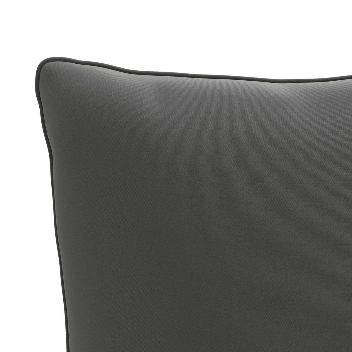 1-Delig Rugkussen PUTTEN 100% Polyester Antraciet