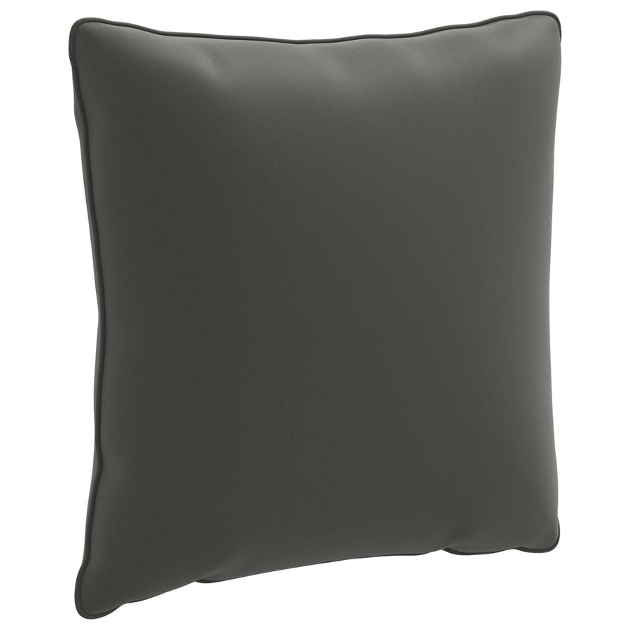 1-Delig Rugkussen PUTTEN 100% Polyester Antraciet